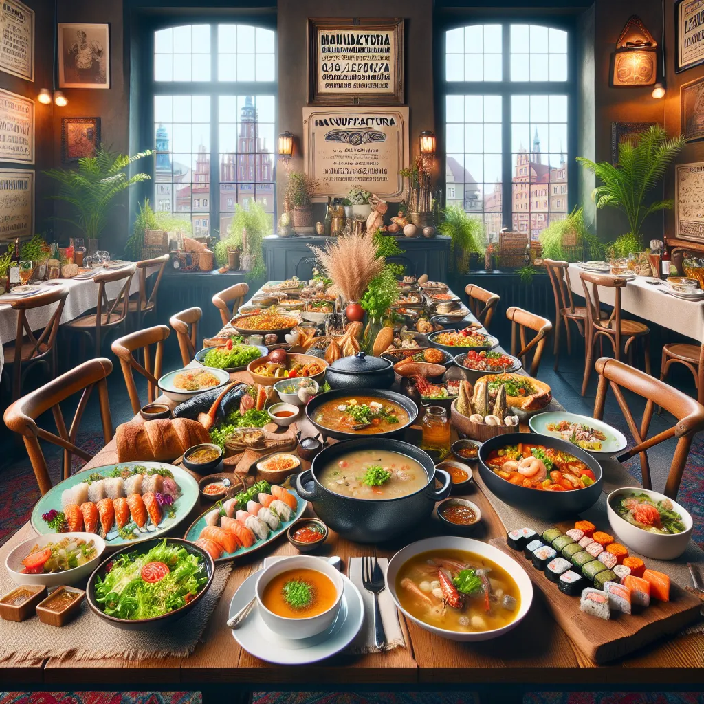 Odkryj Kulinarne Perły Łodzi: Restauracje Manufaktura i Zdrowe Przepisy z Kuchni Światowej