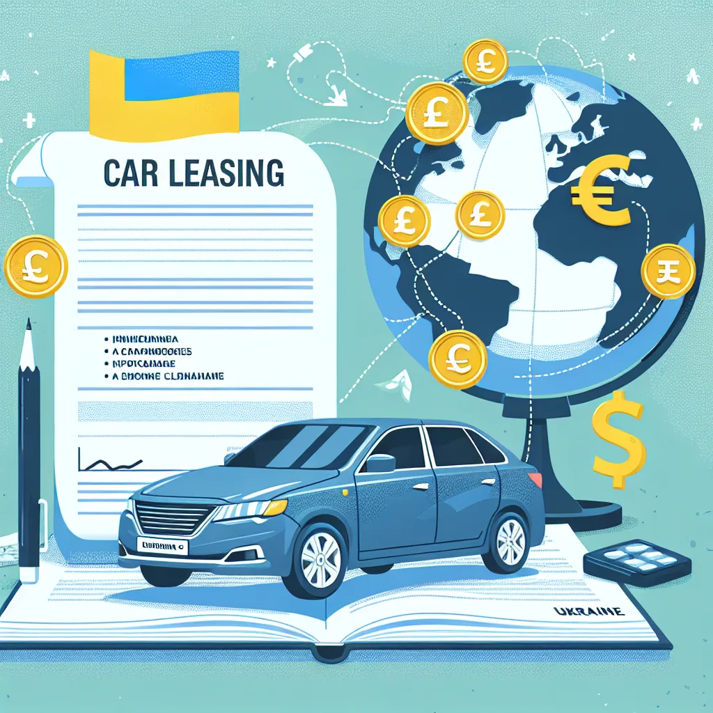 Jak działa leasing samochodowy w kontekście międzynarodowym? Ukraina i waluta w leasingu